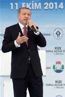 Sayın Cumhurbaşkanımız Recep Tayyip Erdoğan, Rize'de düzenlenen toplu açılış törenine katıldı.