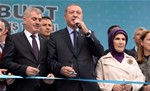 Sayın Cumhurbaşkanımız Recep Tayyip Erdoğan ve Gençlik ve Spor Bakanı Akif Çağatay Kılıç, Bayburt'ta düzenlenen toplu açılış törenine katıldı.