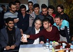 Gençlik ve Spor Bakanı Akif Çağatay Kılıç, Samsun programı dönüşünde Çorum KYK Erkek Öğrenci Yurdu'nu ziyaret etti.