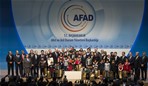 Başbakan Ahmet Davutoğlu ile Gençlik ve Spor Bakanı Akif Çağatay Kılıç, Ankara ATO Congresium'da düzenlenen AFAD 5. Yıl Etkinliği'ne katıldı.