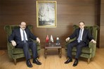 Gençlik ve Spor Bakanı Akif Çağatay Kılıç, Yükseköğretim Kurulu Başkanı Prof. Dr. M. Ali Yekta Saraç'ı makamında kabul etti.