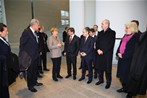 Başbakan Ahmet Davutoğlu ile Gençlik ve Spor Bakanı Akif Çağatay Kılıç, Almanya Şansölyesi Angela Merkel'in başkanlık ettiği çalışma yemeğine katıldı.