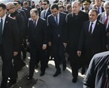 Cumhurbaşkanı Recep Tayyip Erdoğan ile Gençlik ve Spor Bakanı Akif Çağatay Kılıç, Kırşehir Belediyesi'ni ziyaret etti.