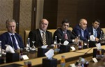 Gençlik ve Spor Bakanı Akif Çağatay Kılıç, Samsunspor Yönetim Kurulu Üyelerini makamında kabul etti.