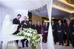 Cumhurbaşkanı Recep Tayyip Erdoğan ile Gençlik ve Spor Bakanı Akif Çağatay Kılıç, Gençlik ve Spor Bakanlığı Müsteşarı Faruk Özçelik’in oğlu Cihat Özçelik’in nikah törenine katıldı.