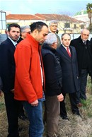 Gençlik ve Spor Bakanı Akif Çağatay Kılıç, Tiran'da yapımına başlanan Namazgah Cami şantiyesinde incelemelerde bulundu.