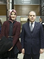 Gençlik ve Spor Bakanı Akif Çağatay Kılıç, Gazi Üniversitesi öğrencilerini kabul etti.
