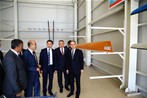 Gençlik ve Spor Bakanı Akif Çağatay Kılıç, Adıyaman Gazihan Dede Su Sporları Merkezi'ni ziyaret etti.