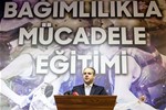 Gençlik ve Spor Bakanı Akif Çağatay Kılıç, Bağımlılık İle Mücadelede Farkındalık Eğitimi açılış törenine katıldı.