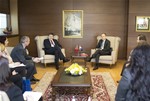 Gençlik ve Spor Bakanı AKif Çağatay Kılıç, Hırvatistan Bilim, Eğitim ve Spor Bakanı Vedran Mornar ve beraberindeki heyeti makamında kabul etti.