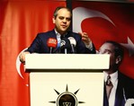 Gençlik ve Spor Bakanı Akif Çağatay Kılıç, AK Parti Samsun Kadın Kolları 4. Olağan İl Kongresi'ne katıldı.
