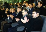 Gençlik ve Spor Bakanı Akif Çağatay Kılıç, Beşiktaş - Club Brugge UEFA Avrupa Ligi çeyrek final 2. tur maçını izledi.