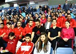 Gençlik ve Spor Bakanı Akif Çağatay Kılıç, Sinan Erdem Spor Salonu'nda düzenlenen 50. Avrupa Büyükler Karate Şampiyonası'nı izledi.