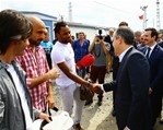 Gençlik ve Spor Bakanı Akif Çağatay Kılıç, Samsun Spor yöneticileri ve oyuncularıyla birlikte Tekkeköy’de inşaatı süren Samsun Stadyumunda inceleme yaptı.