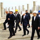 Gençlik ve Spor Bakanı Akif Çağatay Kılıç, Samsun Spor yöneticileri ve oyuncularıyla birlikte Tekkeköy’de inşaatı süren Samsun Stadyumunda inceleme yaptı.