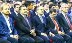 Başbakan Ahmet Davutoğlu ile Gençlik ve Spor Bakanı Akif Çağatay Kılıç, Ak Parti İstanbul İl Gençlik Kolları Kongresine katıldı.