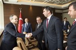 Gençlik ve Spor Bakanı Akif Çağatay Kılıç, Çanakkale Milletvekili ve İlçe Belediye Başkanları Heyetini kabul etti.
