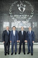 Gençlik ve Spor Bakanı Akif Çağatay Kılıç, Çanakkale Milletvekili ve İlçe Belediye Başkanları Heyetini kabul etti.
