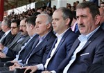 Gençlik ve Spor Bakanı Akif Çağatay Kılıç, Samsunspor ile Manisaspor arasında oynanan futbol karşılaşmasını izledi.