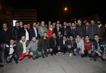 Gençlik ve Spor Bakanı Akif Çağatay Kılıç, Ak Parti Samsun mitinginin yapılacağı Cumhuriyet Meydanı'ndaki hazırlıkları inceledi.