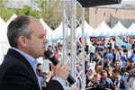 Gençlik ve Spor Bakanı Akif Çağatay Kılıç , Konya Kent Meydanı'nda yapılan 8. Uluslararası Öğrenci Buluşması'na katıldı. 