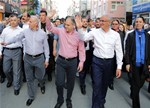 Gençlik ve Spor Bakanı Akif Çağatay Kılıç, Samsun'da düzenlenen Gençlik Yürüyüşü'ne katıldı.