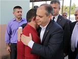 Gençlik ve Spor Bakanı Akif Çağatay Kılıç, Yeni Şafak Gazetesi Başkent Ankara Haber Müdürü Hüseyin Likoğlu'nun babası Mustafa Likoğlu'nun cenaze törenine katıldı.