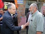 Gençlik ve Spor Bakanı Akif Çağatay Kılıç, Samsun'un Ondokuzmayıs İlçesi'ne bağlı Çiftlik Köyü ziyaret etti.