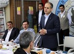 Gençlik ve Spor Bakanı Akif Çağatay Kılıç, Samsun Gıda Borsası üyeleri ile bir araya geldi.