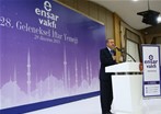 Cumhurbaşkanı Recep Tayyip Erdoğan ile Gençlik ve Spor Bakanı Akif Çağatay Kılıç, Ensar Vakfı tarafından düzenlenen iftar yemeği programına katıldı.