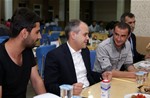 Gençlik ve Spor Bakanı Akif Çağatay Kılıç, KYK Tahsin Banguoğlu Öğrenci Yurdu'nda düzenlenen iftar yemeği programına katıldı.