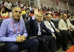Gençlik ve Spor Bakanı Akif Çağatay Kılıç, Türkiye - Slovenya arasında oynanan Erkek Milli Voleybol karşılaşmasını izledi.