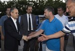 Gençlik ve Spor Bakanı Akif Çağatay Kılıç, Bafra'da düzenlenen iftar programına katıldı.