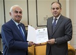 Gençlik ve Spor Bakanı Akif Çağatay Kılıç, Edirne Valisi Dursun Ali Şahin ve Edirne Belediye Başkanı Recep Gürkan’ı kabul etti.