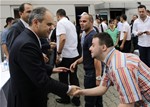 Gençlik ve Spor Bakanı Akif Çağatay Kılıç, AK Parti Samsun Atakum İlçe Başkanlığı'nda düzenlenen bayramlaşma törenine katıldı.