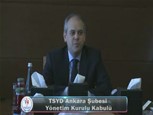 TSYD Ankara Şubesi Yönetim Kurulu Kabulü