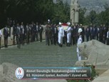 Ahmet Davutoğlu Başbakanlığında kurulan 63. Hükümet üyeleri, Anıtkabir'i ziyaret etti.