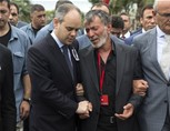 Gençlik ve Spor Bakanı Akif Çağatay Kılıç, şehit polis memuru Burak Zor’un cenaze törenine katıldı.