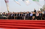 Gençlik ve Spor Bakanı Akif Çağatay Kılıç, Yenikapı Miting Alanı'nda düzenlenen 'Milyonlarca Nefes Teröre Karşı Tek Ses' Mitingi'ne katıldı.