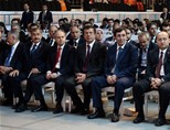 Gençlik ve Spor Bakanı Akif Çağatay Kılıç, Ankara Arena Spor Salonu'nda düzenlenen AK Parti 1 Kasım 2015 Milletvekili Seçimi Aday Tanıtımı programına katıldı.