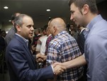 Gençlik ve Spor Bakanı Akif Çağatay Kılıç, Samsun'un İlkadım İlçesi'nde hemşehrileri ile bayramlaştı.