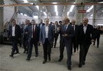 Gençlik ve Spor Bakanı Akif Çağatay Kılıç, Samsun'un Kavak İlçesi'nde OSB Fabrikalarını ziyaret etti.