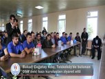 Bakan Çağatay Kılıç, Tekkeköy'de bulunan Organize Sanayi Bölgesi’ndeki bazı kuruluşları ziyaret etti