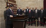 Başbakan Ahmet Davutoğlu ve Bakanlar Kurulu Üyeleri Anıtkabir'i ziyaret etti.