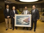 Gençlik ve Spor Bakanı Akif Çağatay Kılıç, Türkiye Foto Muhabirleri Derneği (TFMD) Heyetini makamında kabul etti.