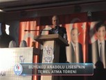 Büyüklü Anadolu Lisesi'nin Temel Atma Töreni