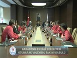 Karadeniz Ereğli Belediyesi Oturarak Voleybol Takımı Kabulü