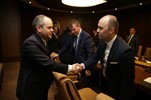 Gençlik ve Spor Bakanı Akif Çağatay Kılıç, AK Parti Çarşamba İlçe Teşkilatı ile Çarşamba Belediye Başkanı Hüseyin Dündar’ı kabul etti.