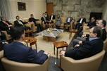 Sinop Valisi Dr. Yasemin Özata Çetinkaya ve beraberindeki heyet, Bakan Çağatay Kılıç'a taziye ziyaretinde bulundu.