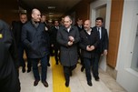 Gençlik ve Spor Bakanı Akif Çağatay Kılıç'ı Trabzon Havalimanı'nda Çalışma ve Sosyal Güvenlik Bakanı Süleyman Soylu Karşıladı.